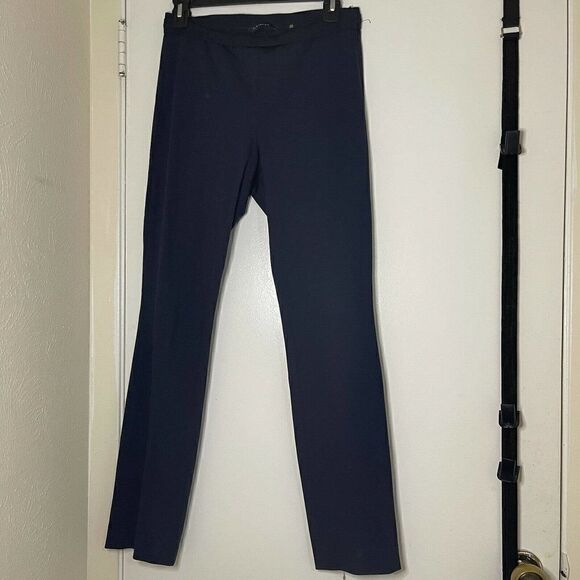 ELIE TAHARI navy knit skinny Slim ankle pants size us 4 - Picture 2 of 7